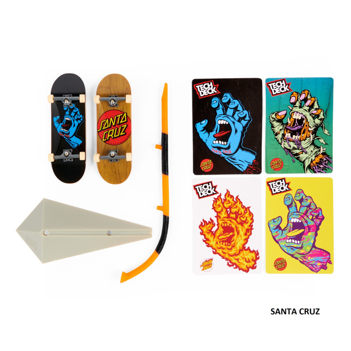 Tech Deck Pack V 2 Fingerboards - sanidakia daxtulou kai rampa